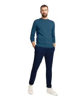 Tom Tailor Strickpullover Mit Bio-Baumwolle In Melange Optik 10639433 -Sportmode Geschäft Tom Tailor 301 28733 1027299 3