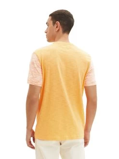 Tom Tailor T-Shirt Mit Einsatz In Melange-Optik 10714246 -Sportmode Geschäft Tom Tailor 303 22225 1035626 4