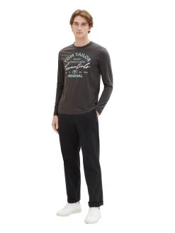 Tom Tailor Langarmshirt Mit Logo Print 10730274 -Sportmode Geschäft Tom Tailor 312 10899 1037744 4