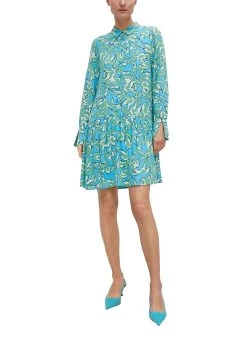 Comma Viskosekleid Mit Allover-Print 10706580 -Sportmode Geschäft comma 03 2023 62C7 2128829 4