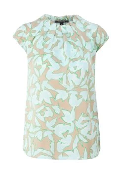 Comma Bluse Mit Dezenten Raffungen 10706608