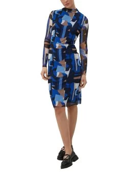 S.Oliver BLACK LABEL Kleid 10708588 -Sportmode Geschäft sOliver BLA 02 2023 55A2 2129970 4