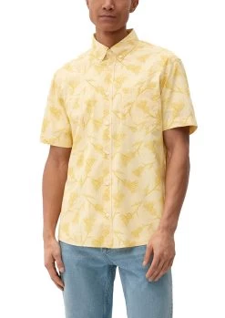 S.Oliver Kurzarmhemd Mit Button Down-Kragen 10708660 -Sportmode Geschäft sOliver 03 2023 12B1 2127480 2