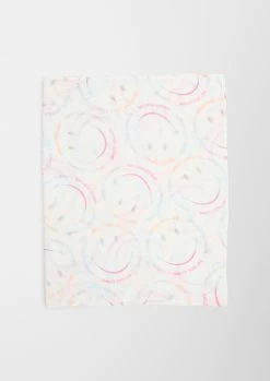 S.Oliver Baumwollschal Mit Smiley®-Allovermuster 10713549 -Sportmode Geschäft sOliver 05 2023 02D6 2132232 4